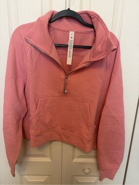 lululemon athletica Dusty Rose Quarter-Zip Pullover Hoodie